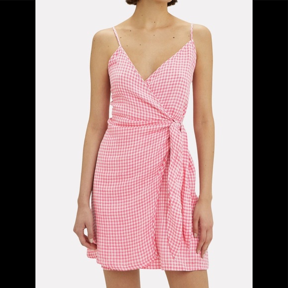 Rails Dresses Nwt Rails Malia Sleeveless Gingham Dress Pink S